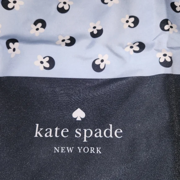 Kate Spade Blue and Black Elegant Tote - Picture 2 of 7